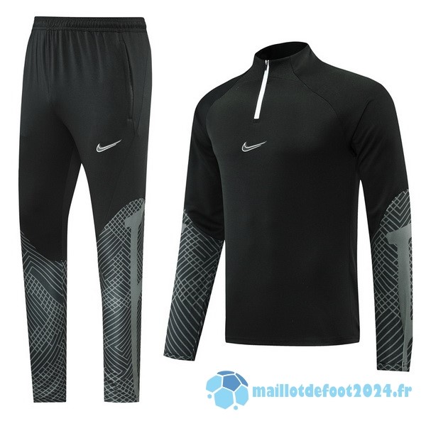 Nouveau Ensemble Complet Sudadera Entrainement Nike 2022 2023 Noir