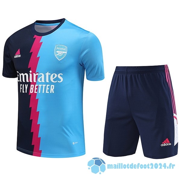 Nouveau Entrainement Ensemble Complet Arsenal 2023 2024 Bleu II Marine