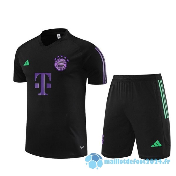 Nouveau Entrainement Ensemble Complet Bayern Múnich 2023 2024 Purpura Noir