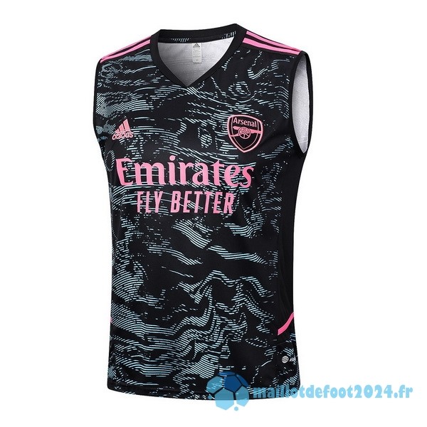 Nouveau Entrainement Sans Manches Arsenal 2023 2024 Vert Noir Rose