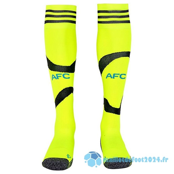 Nouveau Exterieur Chaussette Arsenal 2023 2024 Vert