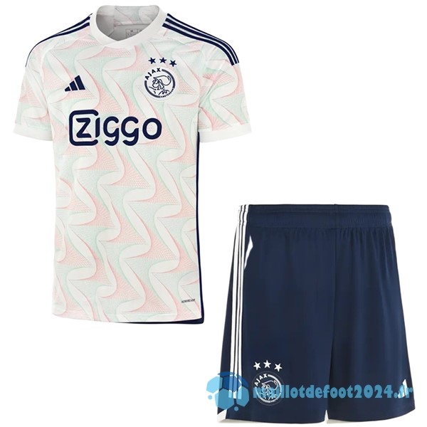 Nouveau Exterieur Conjunto De Homme Ajax 2023 2024 Blanc