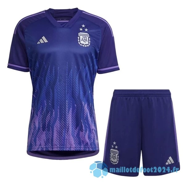 Nouveau Exterieur Conjunto De Homme Argentine 3 Stars 2022 2023 Purpura