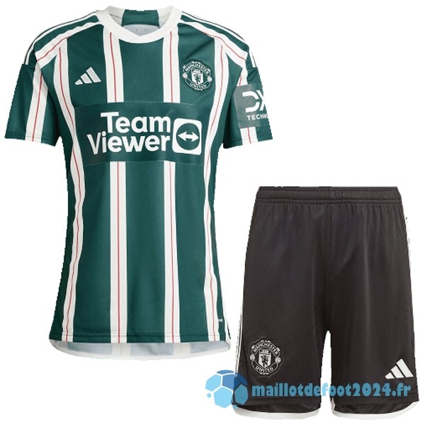 Nouveau Exterieur Conjunto De Homme Manchester United 2023 2024 Vert