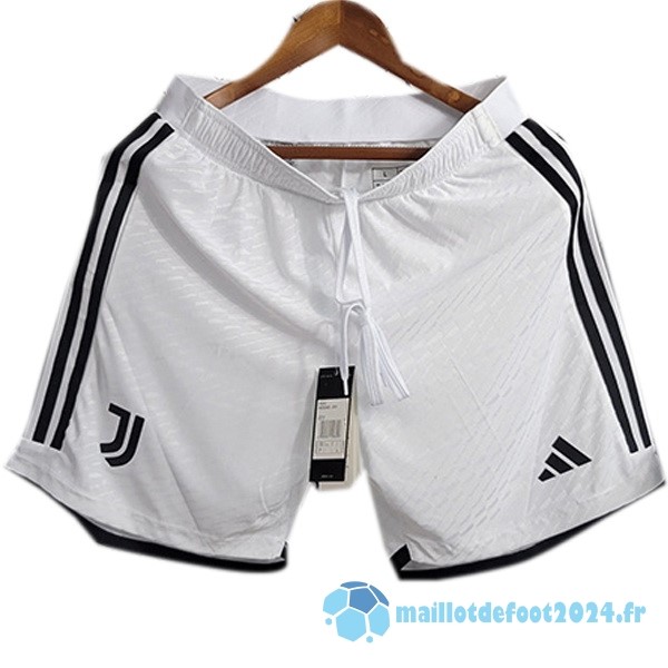 Nouveau Exterieur Joueurs Pantalon Juventus 2023 2024 Blanc