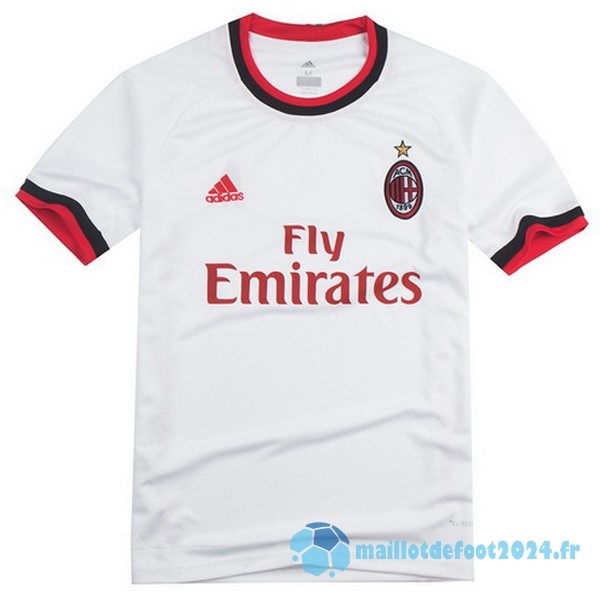 Nouveau Exterieur Maillot AC Milan Retro 2017 2018 Blanc