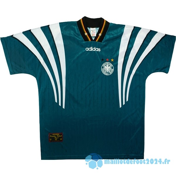 Nouveau Exterieur Maillot Allemagne Retro 1996 Vert