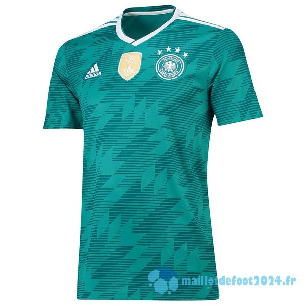 Nouveau Exterieur Maillot Allemagne Retro 2018 Vert