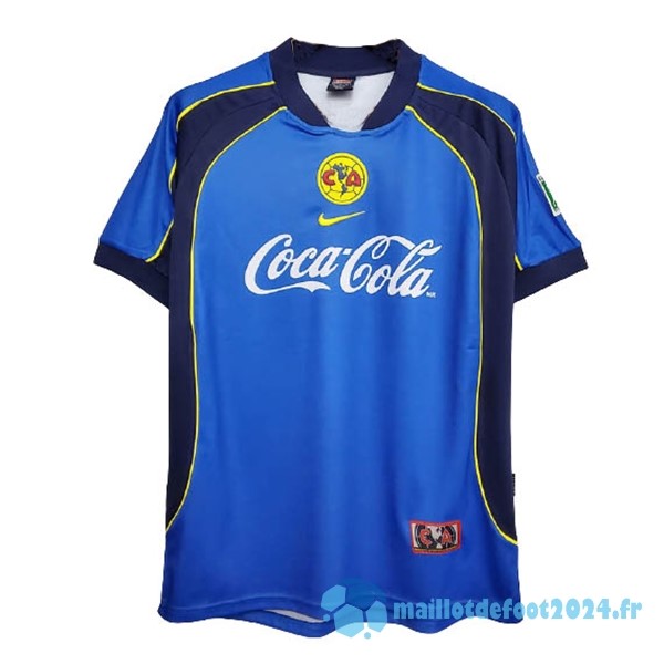 Nouveau Exterieur Maillot América Retro 2001 2002 Bleu