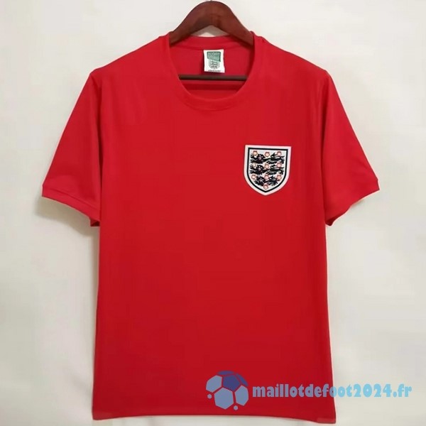 Nouveau Exterieur Maillot Angleterre Retro 1966 Rouge