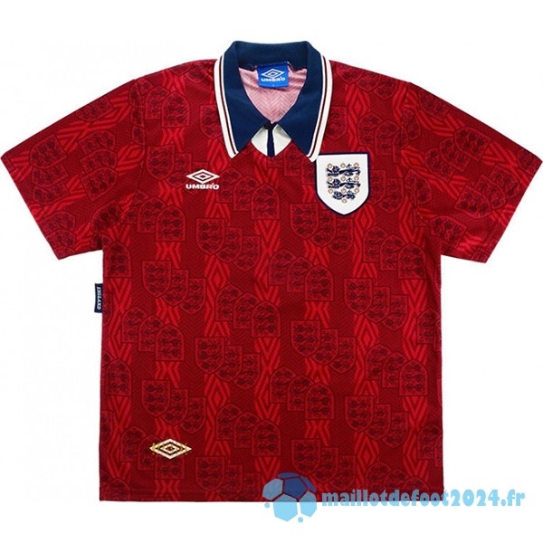 Nouveau Exterieur Maillot Angleterre Retro 1994 Rouge