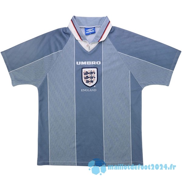 Nouveau Exterieur Maillot Angleterre Retro 1996 Bleu