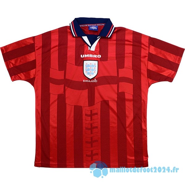 Nouveau Exterieur Maillot Angleterre Retro 1998 Rouge