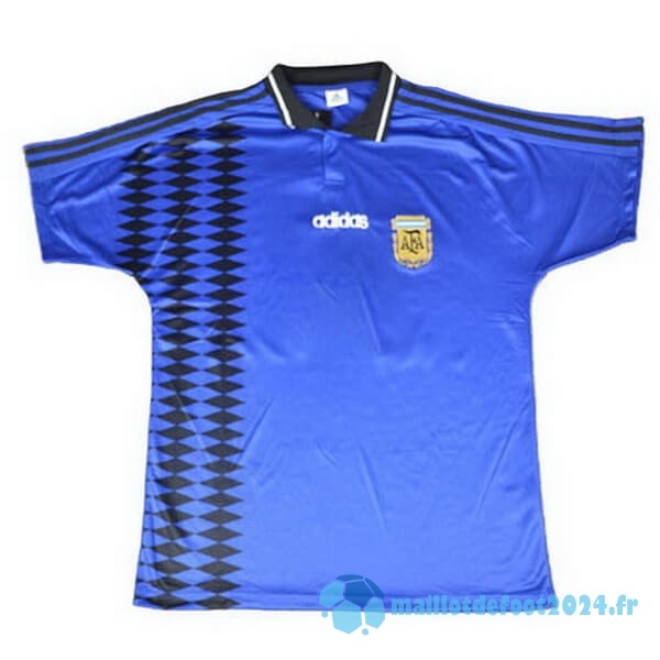 Nouveau Exterieur Maillot Argentine Retro 1994 Bleu