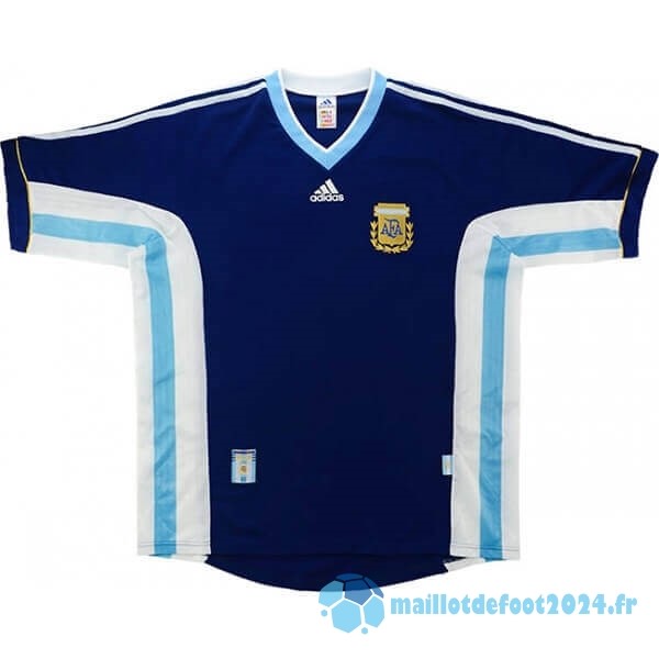 Nouveau Exterieur Maillot Argentine Retro 1998 Bleu