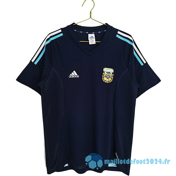 Nouveau Exterieur Maillot Argentine Retro 2002 Bleu