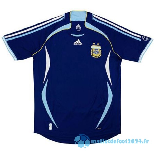 Nouveau Exterieur Maillot Argentine Retro 2006 Bleu