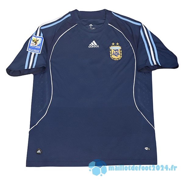 Nouveau Exterieur Maillot Argentine Retro 2008 Bleu