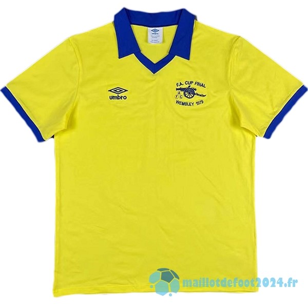 Nouveau Exterieur Maillot Arsenal Retro 1971 Jaune