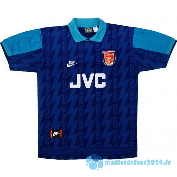 Nouveau Exterieur Maillot Arsenal Retro 1994 1995 Bleu