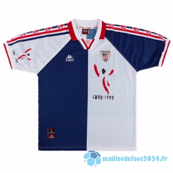 Nouveau Exterieur Maillot Athletic Bilbao Retro 1997 1998 Blanc