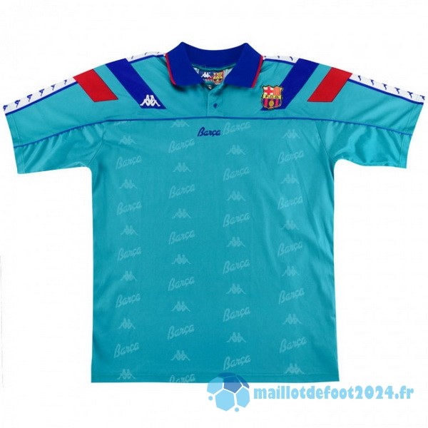 Nouveau Exterieur Maillot Barcelona Retro 1992 1995 Bleu