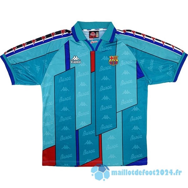 Nouveau Exterieur Maillot Barcelona Retro 1996 1997 Vert