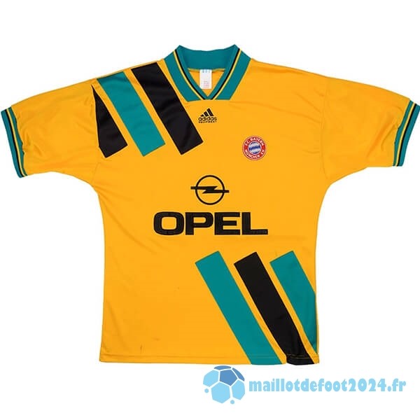 Nouveau Exterieur Maillot Bayern Múnich Retro 1993 1995 Jaune