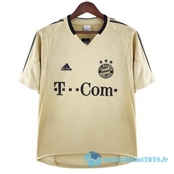 Nouveau Exterieur Maillot Bayern Múnich Retro 2014 2015 Jaune