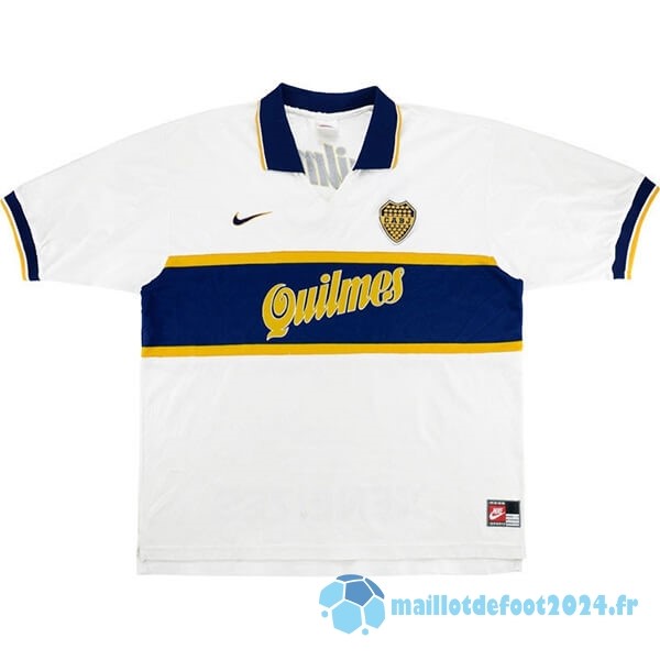 Nouveau Exterieur Maillot Boca Juniors Retro 1997 1998 Blanc