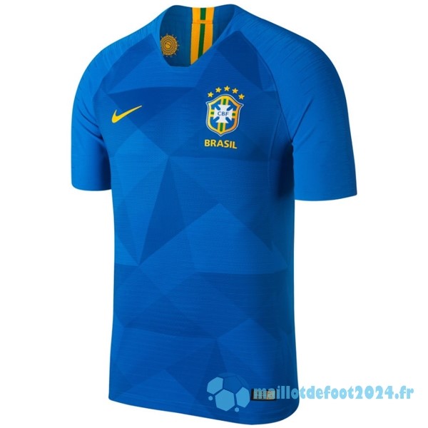 Nouveau Exterieur Maillot Brésil 2018 Bleu