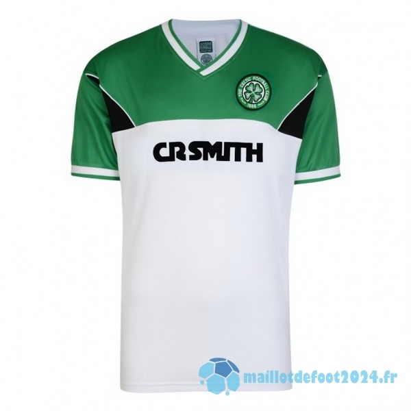 Nouveau Exterieur Maillot Celtic Retro 1985 1986 Vert Blanc