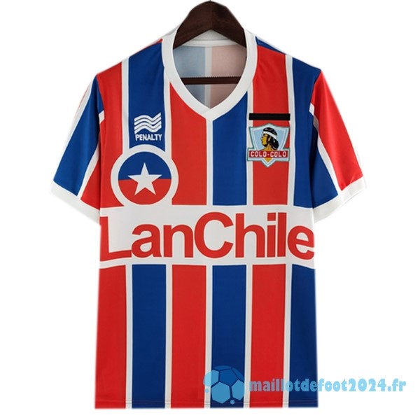 Nouveau Exterieur Maillot Colo Colo Retro 1986 Rouge