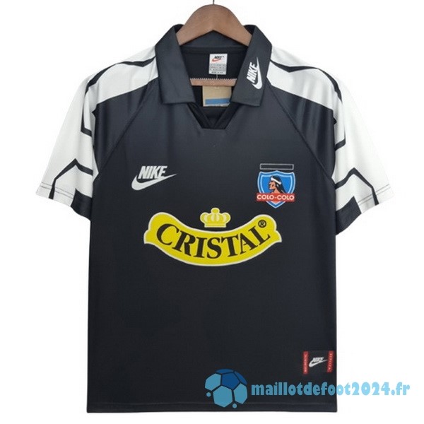 Nouveau Exterieur Maillot Colo Colo Retro 1995 Noir