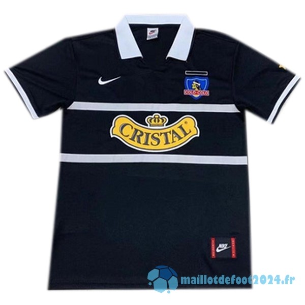 Nouveau Exterieur Maillot Colo Colo Retro 1996 Noir