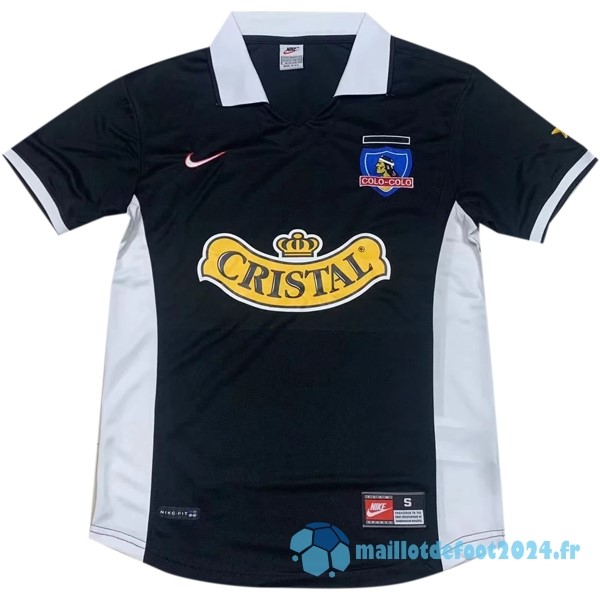 Nouveau Exterieur Maillot Colo Colo Retro 1997 1998 Noir