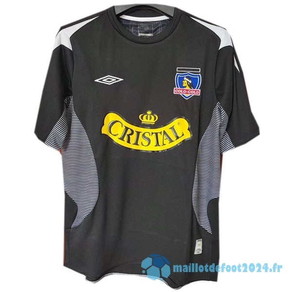 Nouveau Exterieur Maillot Colo Colo Retro 2006 Noir