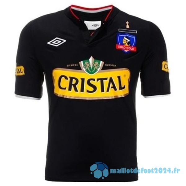 Nouveau Exterieur Maillot Colo Colo Retro 2013 Noir