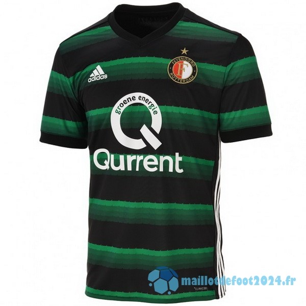 Nouveau Exterieur Maillot Feyenoord Rotterdam Retro 2017 2018 Vert