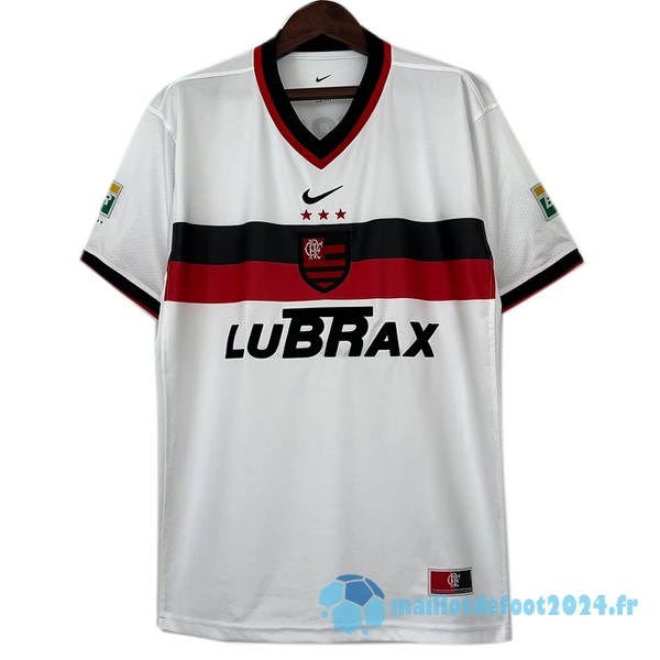 Nouveau Exterieur Maillot Flamengo Retro 2001 Blanc