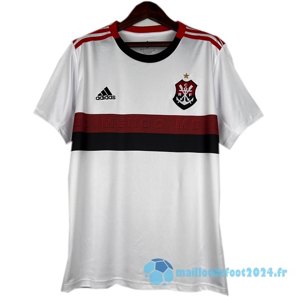 Nouveau Exterieur Maillot Flamengo Retro 2019 Blanc