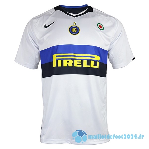 Nouveau Exterieur Maillot Inter Milán Retro 2005 2006 Blanc