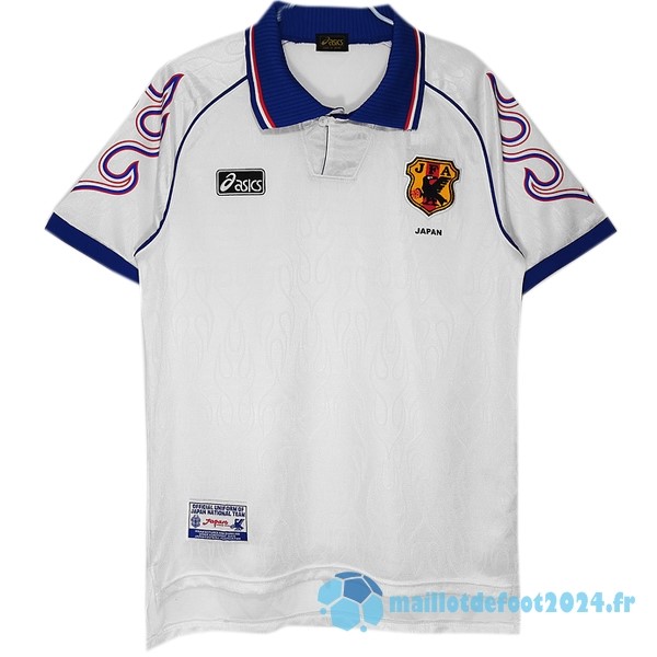 Nouveau Exterieur Maillot Japon Retro 1998 Blanc