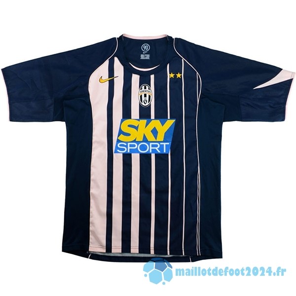 Nouveau Exterieur Maillot Juventus Retro 2004 2005 Bleu