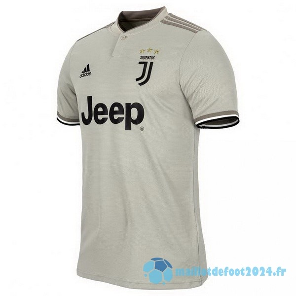 Nouveau Exterieur Maillot Juventus Retro 2018 2019 Marron