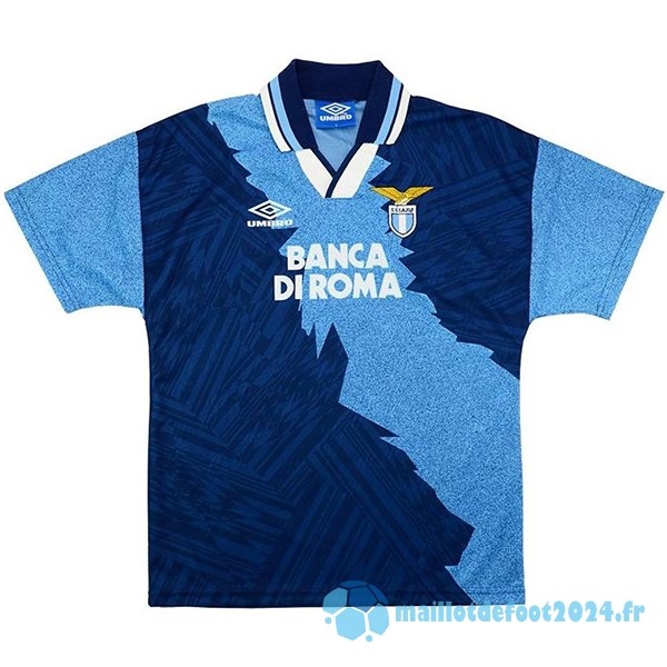 Nouveau Exterieur Maillot Lazio Retro 1995 1996 Bleu