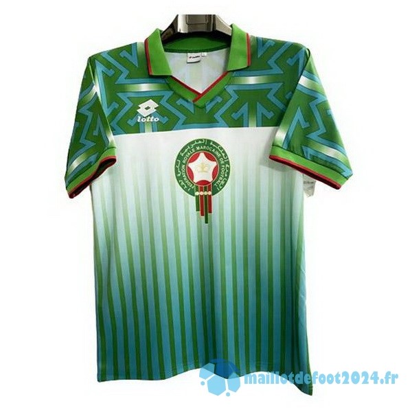 Nouveau Exterieur Maillot Maroc Retro 1994 Vert