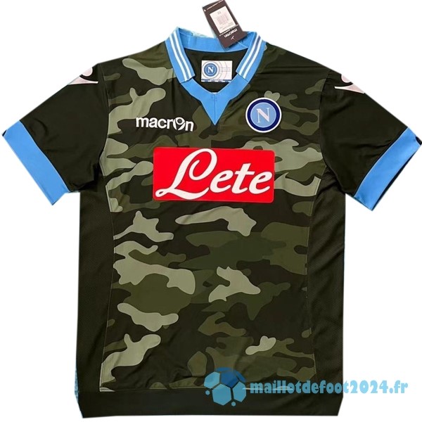 Nouveau Exterieur Maillot Napoli Retro 2013 2014 Vert