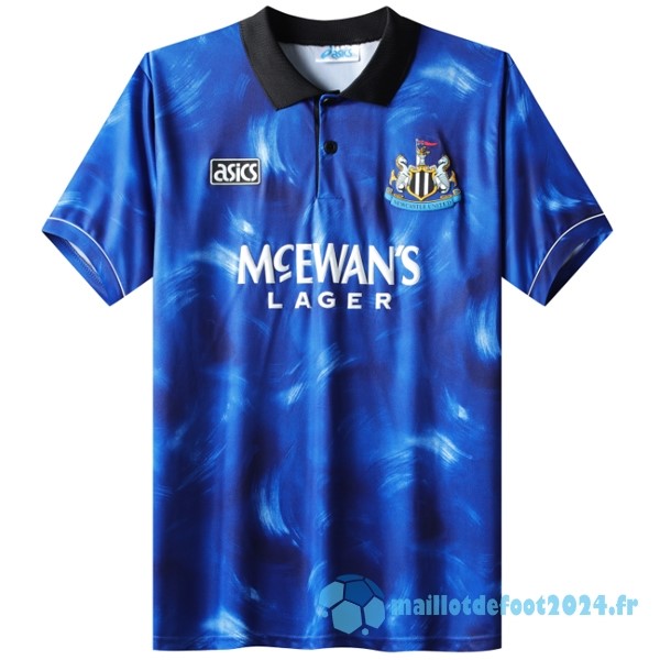 Nouveau Exterieur Maillot Newcastle United Retro 1993 1995 Bleu