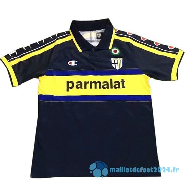 Nouveau Exterieur Maillot Parma Retro 1999 2000 Noir